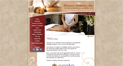 Desktop Screenshot of massageambiencespa.com